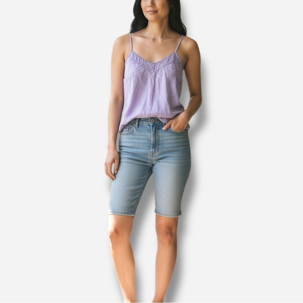 🌸Trinity🌸 Sleeveless Tank Top Embroidered Sz XS